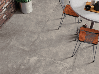 Гранит керамический 27411 GRUNGE GREY AS/60X60/C/R 60х60x1 см