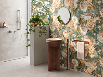 Гранит керамический ALCHYMIE 133482 FLOWERY GREEN NAT RETT 60x120x0,7 см