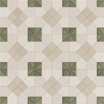 Гранит керамический 127935 TESSERAE SUIT MOSS 28x28 см
