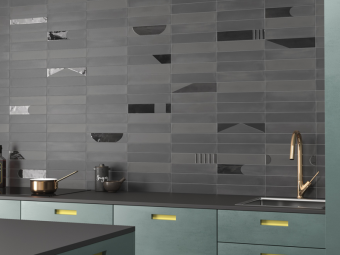 Керамогранит 30174 WADI DECOR Noir 6x30 см