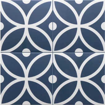 Гранит керамический 30725 RIVOLI Bergen Azul 20x20 см