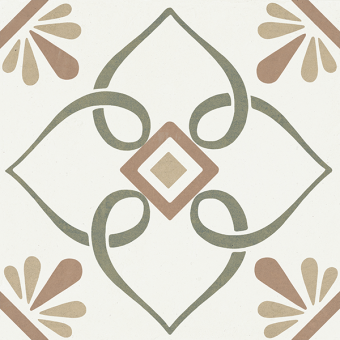 Гранит керамический 37790 PROVENZA GREEN PETALS 22,3х22,3 см