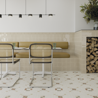 Плитка керамическая 126992 FAYENZA SQUARE GREIGE 12,5x12,5 см