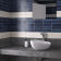 Плитка керамическая настенная 24964 MAGMA Sea Blue 6,5х20 см ( коробка 38 шт.)