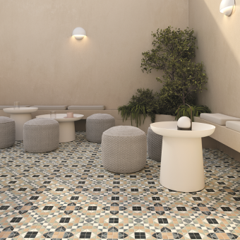 Гранит керамический 127405 TESSERAE LIKE MARINO PLUS 28x28 см
