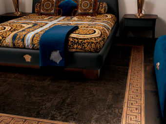 Гранит керамический 263030 ETERNO PATCHWORK Carbon 80x80 см