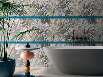 Гранит керамический декоративный 0008435 WIDE&STYLE Mini Caribbean Ret 60x120x0,7 см