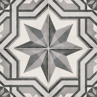 Гранит керамический 24414 ART NOUVEAU Sinema Grey 20х20 см