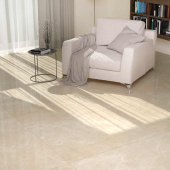 Гранит керамический полированный MARBLES PALLADIO Crema 60x120 см