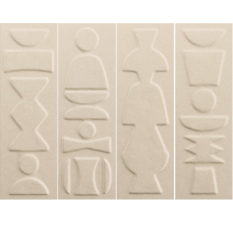 Плитка керамическая настенная 4101221 NOK Totem Ivory 6,5х20 см