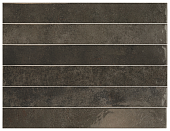 Гранит керамический 31927 VERTICALE Soot 5x40 см