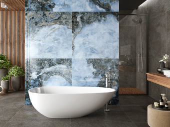 Гранит керамический полированный MARBLES CR.LUX DANAE NAVI 60x120 см