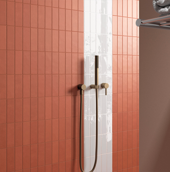 Плитка керамическая настенная 30684 FANGO Blanc GLOSS 5x15 см