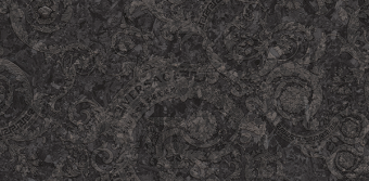 Гранит керамический 47370A METEORITE MEGABAROCCO Nero LAPPATO 60x120 см