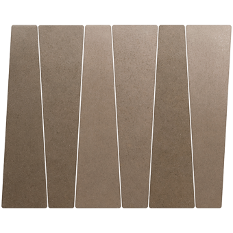 Гранит керамический 32458 BAMBOO Chocolate 5,6х22,4 см
