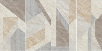 Гранит керамический DICTA 137886 GEOMETRY NAT RETT 60x120x0,9 см