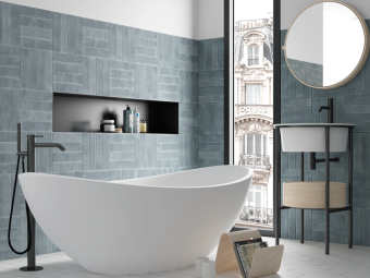 Гранит керамический 27570 ARGILE Sky 6х24,6 см