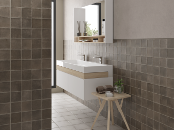 Гранит керамический 27562 ARGILE Cacao 6х24,6 см