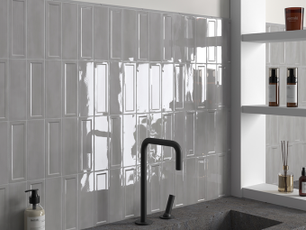 Плитка керамическая настенная 31198 ISLAND SILVER 6,5х20 см