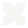 Гранит керамический 30614 PORTO CROSS White 12x12х0,9 см