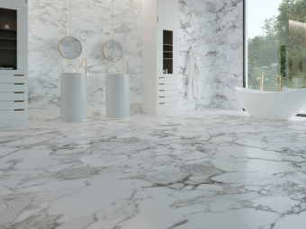 Гранит керамический HAUTE White SP/60x120x0,9/C/R 60х120х0,9 см