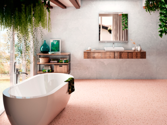 Гранит керамический SOUTH Pink Natural 59,55x59,55 см