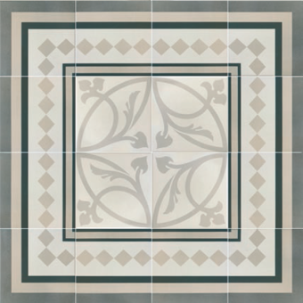 Гранит керамический 20934 CAPRICE LIBERTY White 20x20 см