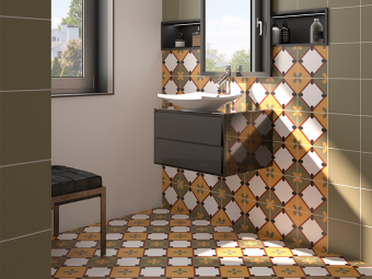 Гранит керамический 27701 BAUHOME KOROLA WARM 20х20 см
