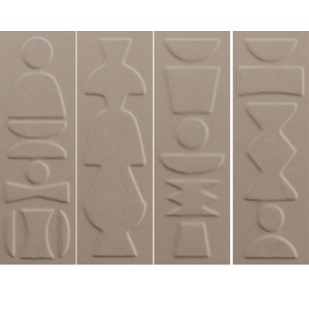 Плитка керамическая настенная 4101223 NOK Totem Taupe 6,5х20 см