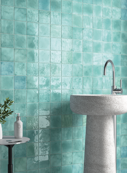 Плитка керамическая 31620 MENORCA Aqua 10х10 см