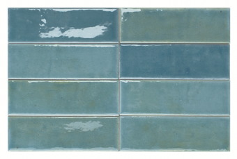 Плитка керамическая 132970 COLOUR NOTES AZUR 4x12,5 см