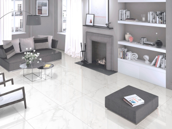 Гранит керамический N12003 CLASSIC MARBLE Venus Bianco POLISHED 60x120х0,9 см