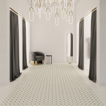 Гранит керамический 127935 TESSERAE SUIT MOSS 28x28 см