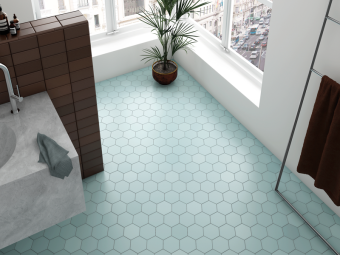 Керамогранит 26464 KROMATIKA Bleu Clair 11,6х10,1 см