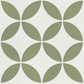 Гранит керамический 37798 MAYARI GREEN PETALS LT 22,3х22,3 см