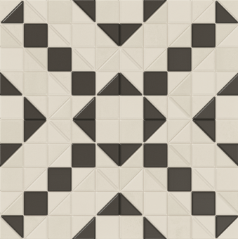Гранит керамический  130014 TESSERAE LIKE B&W 28x28 см