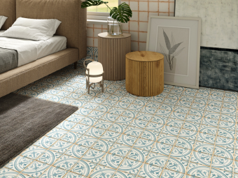 Плитка керамическая напольная 29422 CASABLANCA White 12,5x12,5 см