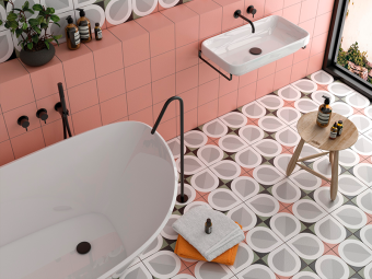 Гранит керамический 27692 BAUHOME BLATT COLD 20х20 см