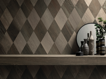 Гранит керамический LES BOIS ROMBO BOCOTE RETT. 22,5x39,5 см