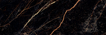 Гранит керамический 240033 MARBLE Nero LAPP 19,5x58,5 см