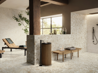 Гранит керамический MOCKUP 136897 OSTUNI CREAM NAT RETT 60x120x0,7 см