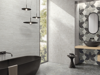 Гранит керамический MOCKUP 136900 OSTUNI GREY NAT RETT 60x120x0,7 см