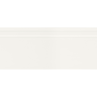 Плинтус керамический ZOELM01 ELEGANCE ZOCCOLO Snow MATT 15х35 см