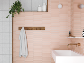 Плитка керамическая настенная 27490 LANSE Rose 5х25 см