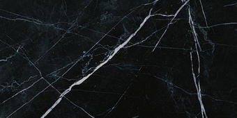 Гранит керамический матовый IMPERIAL Marquina Black RETT MATT 60х120х0,9 см