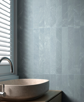 Гранит керамический 32051 MARMORIS Blue 7,5x60 см