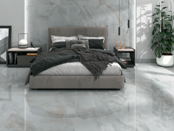 Гранит керамический полированный MARBLES CR.SARDONYX Pearl 75x150x1,05 см