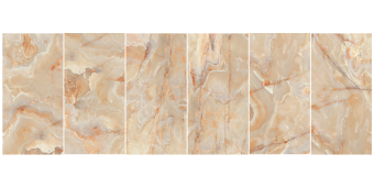 Гранит керамический 765467 ONYX&MORE Golden Onyx Glossy 60х120х0,9см