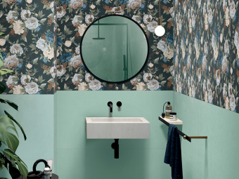 Плитка керамическая 0008232 WIDE&STYLE Mini Mint Ret 60x120x0,7 см