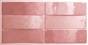 Плитка керамическая настенная 24466 ARTISAN Rose Mallow 6,5х20 см ( коробка 38 шт.)